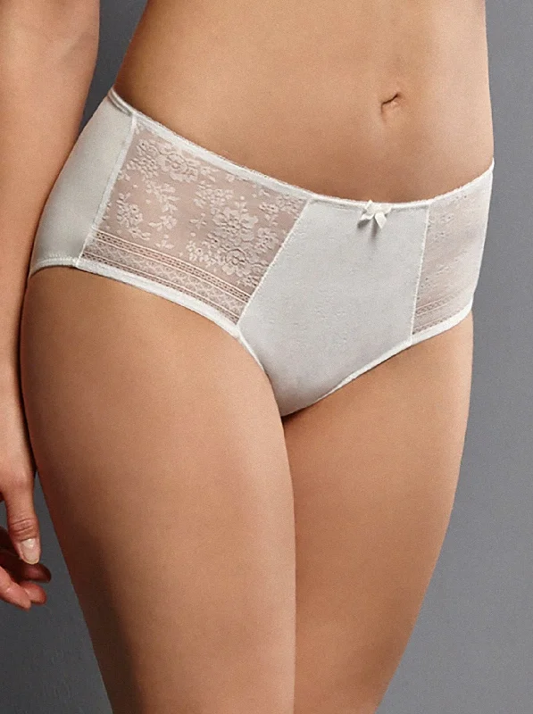 Anita Fleur High Waist Brief- Crystal