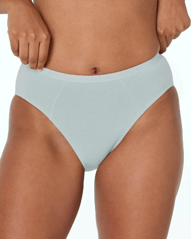 Body Cotton High Cut Brief