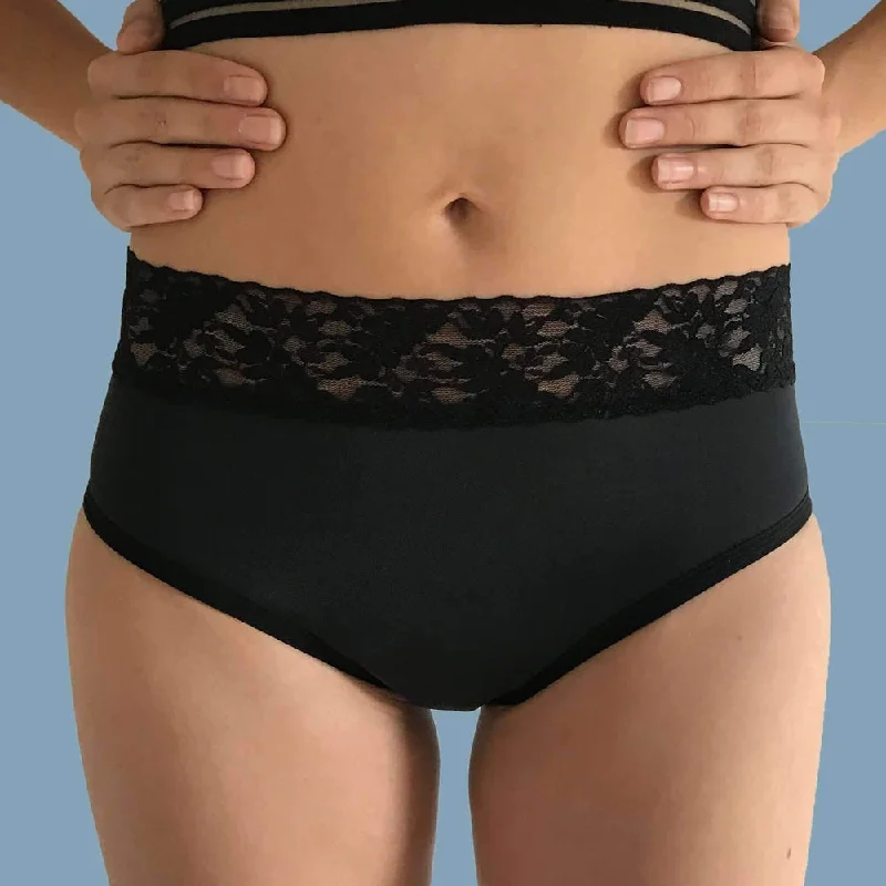 FLUX Bikini Period Pants Light - Black