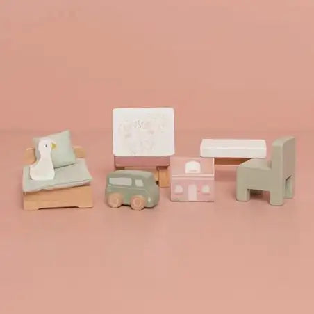 Wooden Doll’s House Children’s Room Expansion set