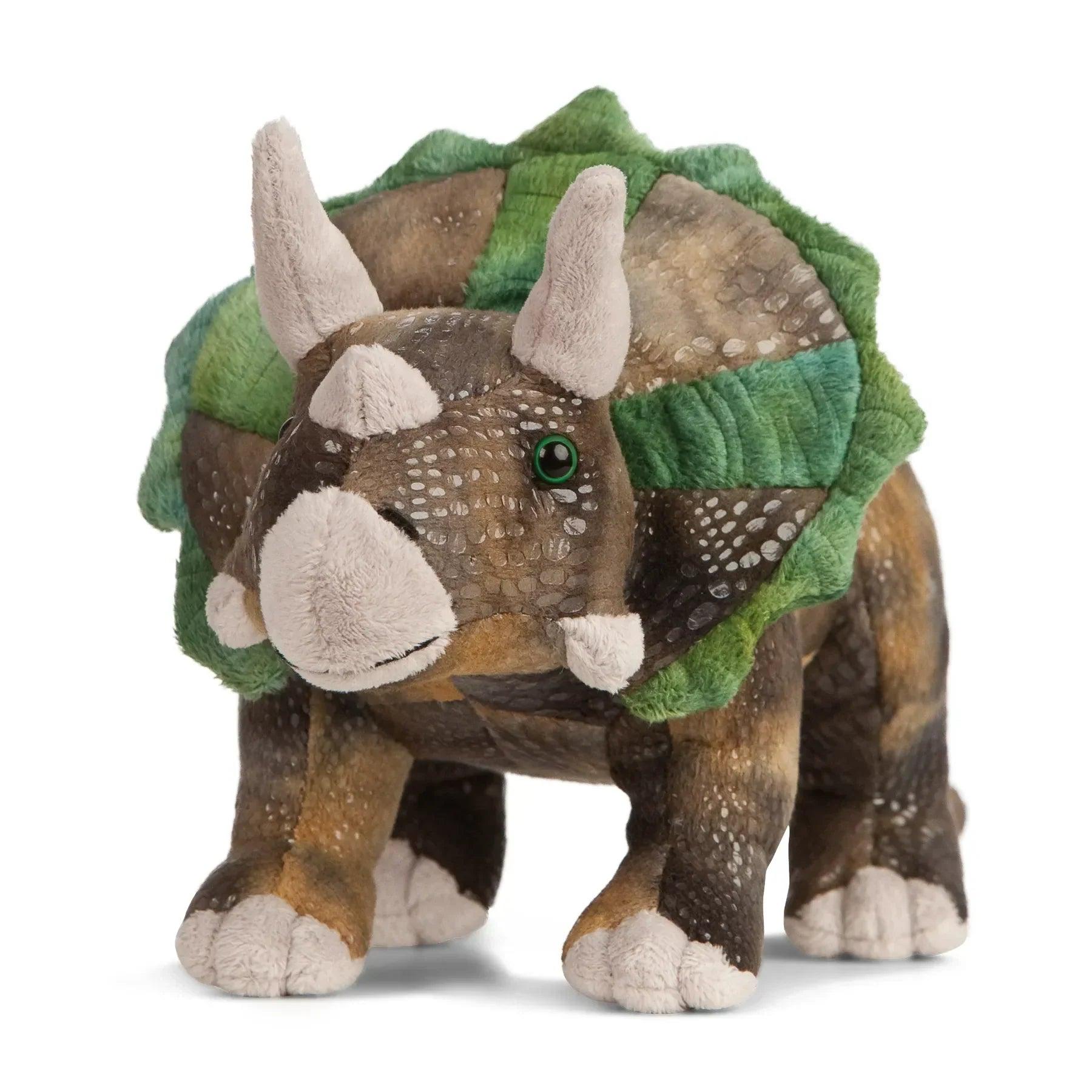 LIVING NATURE Triceratops Dinosaur Soft Toy