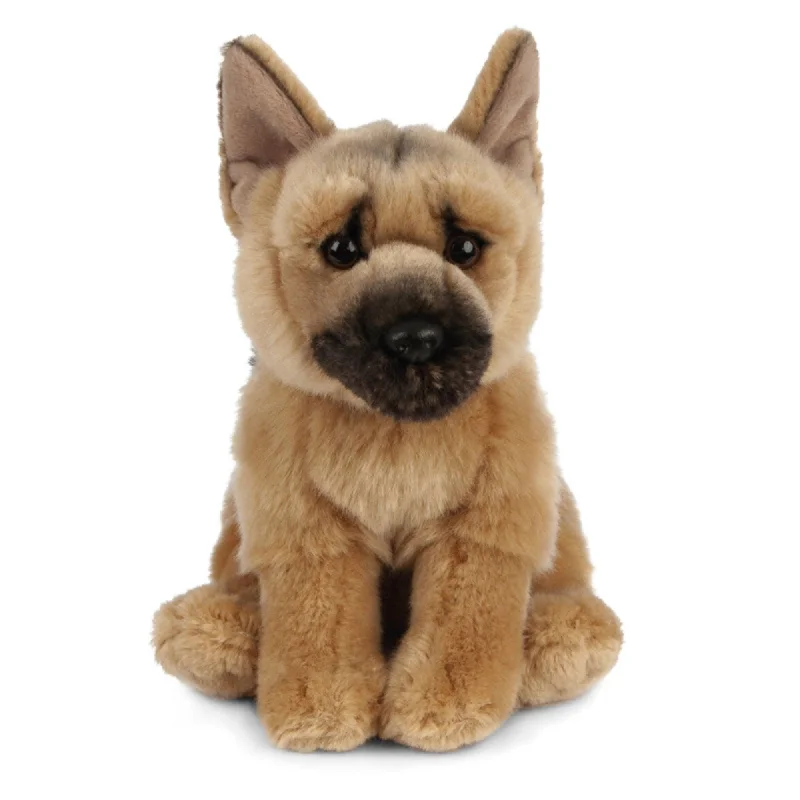 LIVING NATURE German Shepherd Puppy Dog 20cm Soft Toy