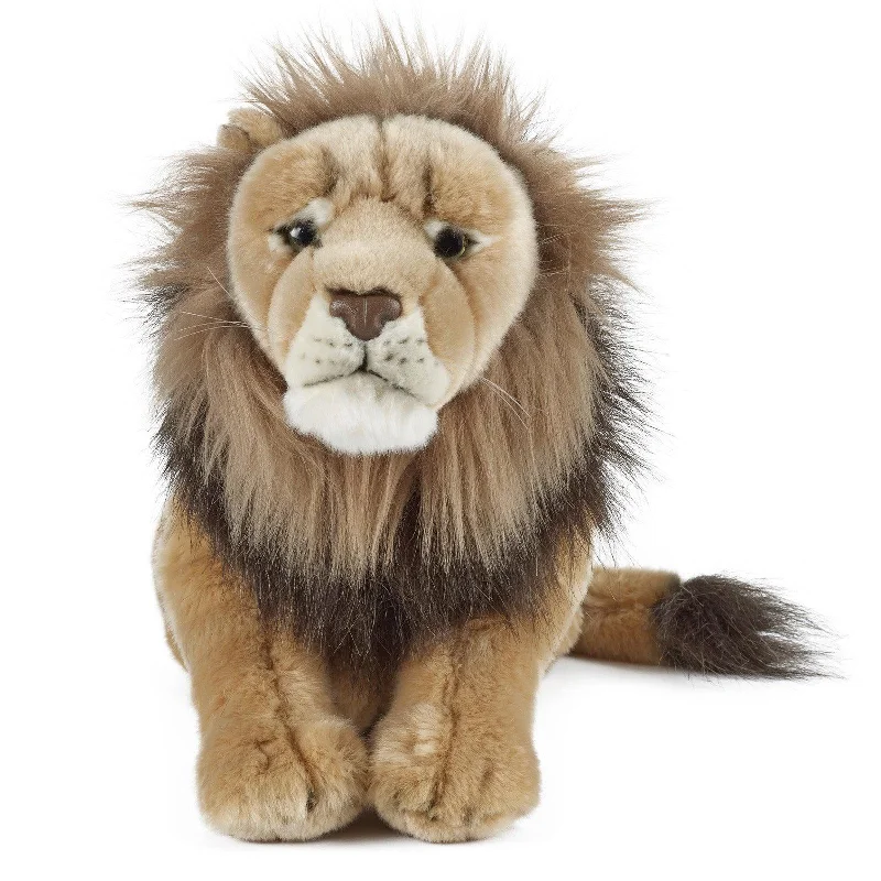 LIVING NATURE AN321 Large Male Lion 45cm Soft Toy