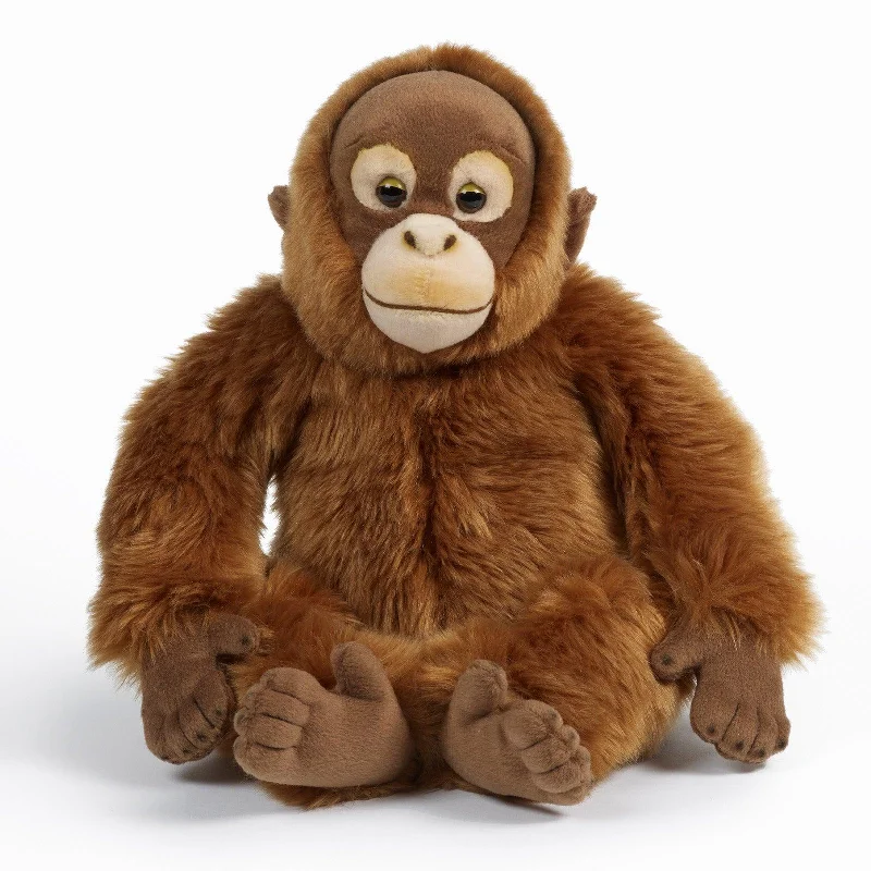 LIVING NATURE Orangutan Monkey 30cm Soft Toy