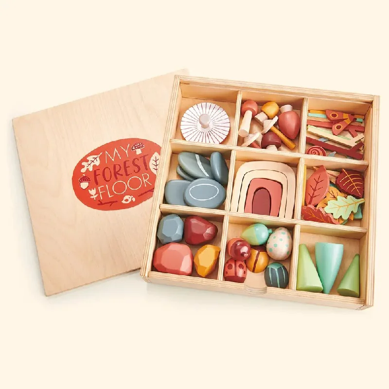 Forest Floor Wooden Learning Tray