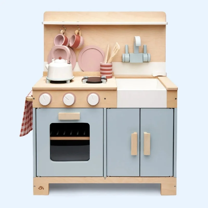 Wooden Pretend Home Kitchen