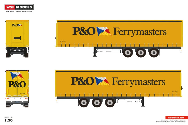 04-2210 | P&O Ferrymasters Curtainsider