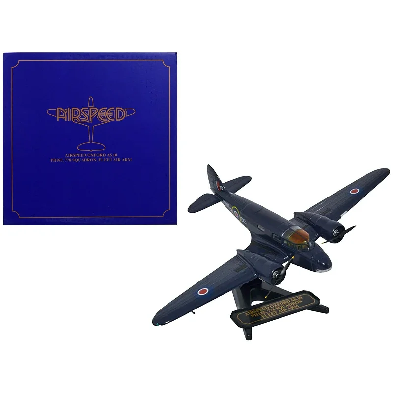 Airspeed AS.10 Oxford Aircraft "PH185 778 Squadron Fleet Air Arm" Royal Air Force "Oxford Aviation" Series 1/72 Diecast Model Airplane by Oxford Diecast Airspeed AS.10 Oxford Aircraft "PH185 778 Squadron Fleet Air Arm" Royal Air Force "Oxford Aviation" Series 1/72 Diecast Model Airplane by Oxford Diecast