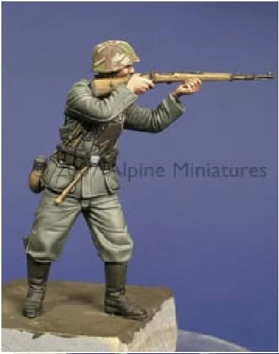 Alpine 1/35 scale resin figure WW2 German Infantry Kursk