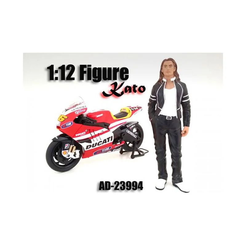 Biker Kato Figure / Figure For 1:12 Scale Motorcycles by American Diorama