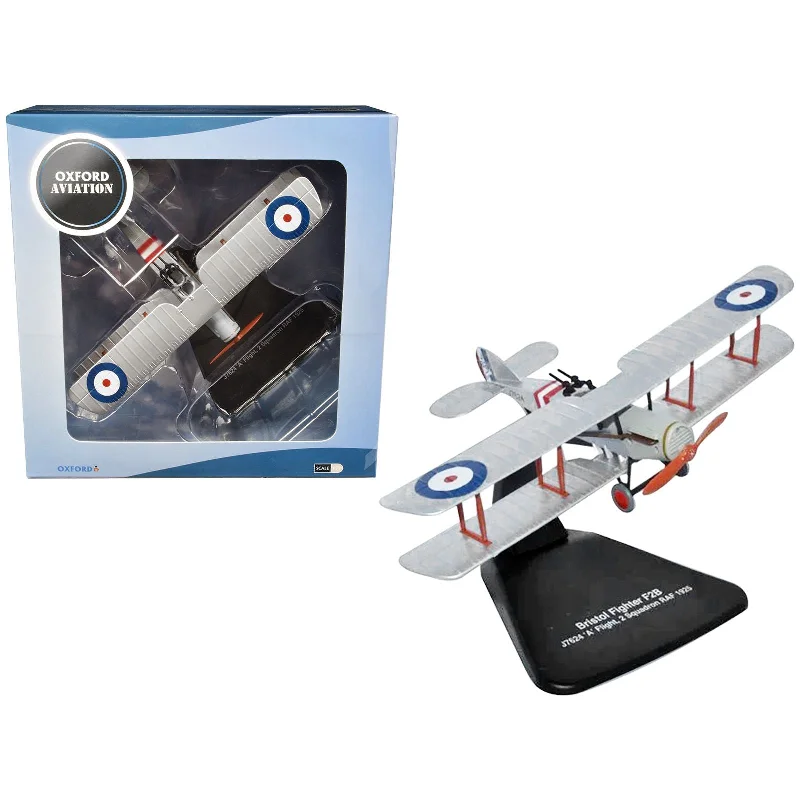 Bristol F2B Fighter Plane "J7624 'A' Flight 2 Squadron RAF" (1925) "Oxford Aviation" Series 1/72 Diecast Model Airplane by Oxford Diecast Bristol F2B Fighter Plane "J7624 'A' Flight 2 Squadron RAF" (1925) "Oxford Aviation" Series 1/72 Diecast Model Airplane by Oxford Diecast