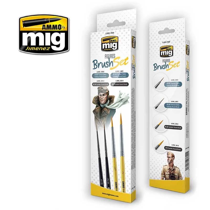 BRUSH SETS - FIGURES BRUSH SET