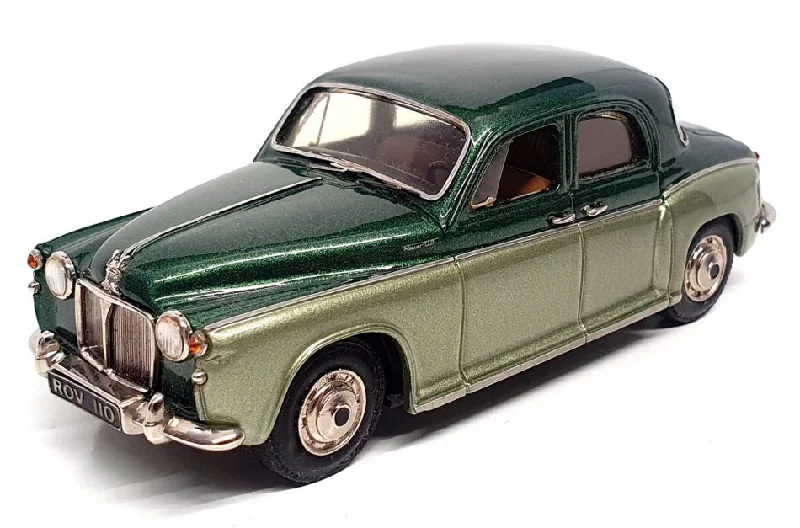 Conquest Models 1/43 Scale No. 109 - 1964 Rover P4 110 Saloon LHD - 2-Tone Green