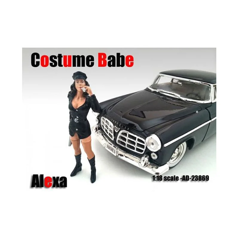 Costume Babe Alexa Figure For 1:18 Scale Models by American Diorama
