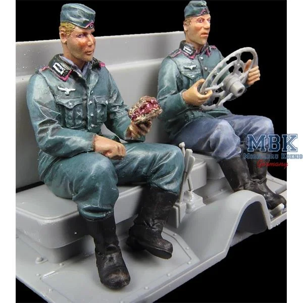 Das Werk 1/35 WW2 German Faun L900 Crew 2 Figure Resin Set