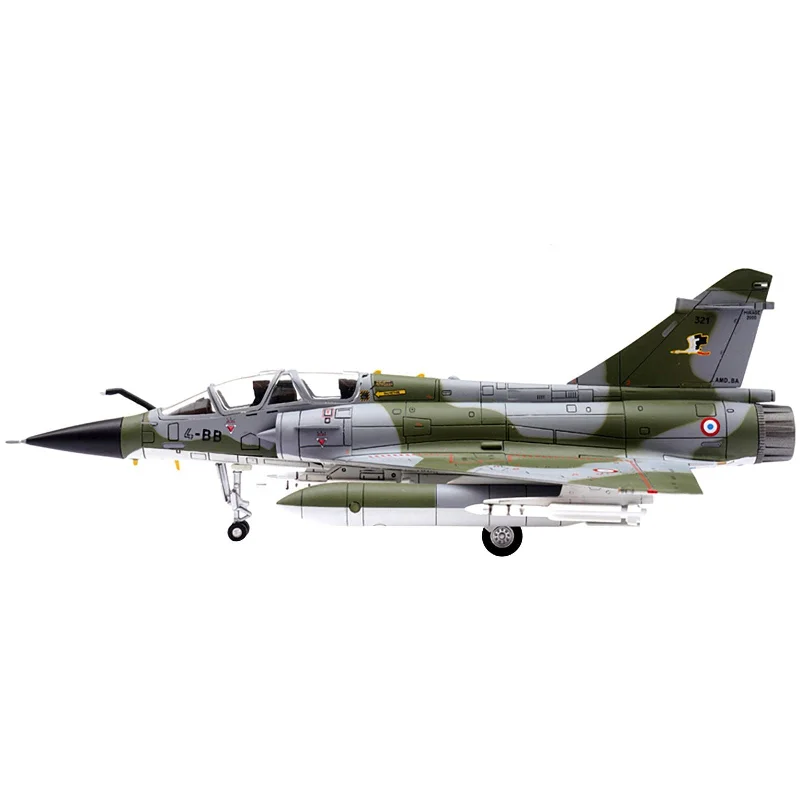 Dassault Mirage 2000N Fighter Plane Camouflage "French Air Force - Armée de l’Air" with Missile Accessories "Wing" Series 1/72 Diecast Model by Panzerkampf Dassault Mirage 2000N Fighter Plane Camouflage "French Air Force - Armée de l’Air" with Missile Accessories "Wing" Series 1/72 Diecast Model by Panzerkampf