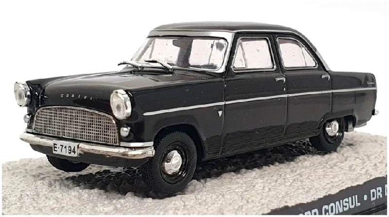 Fabbri 1/43 Scale 106 - Ford Consul James Bond 007 Dr. No - Black