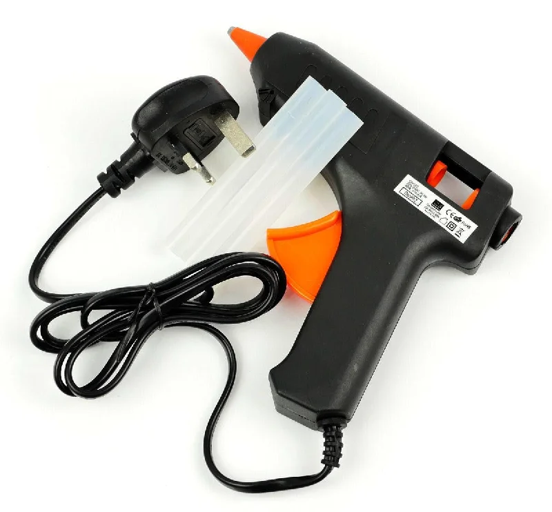Gaugemaster GM655 Low Temperature Glue Gun with 3 Glue Sticks