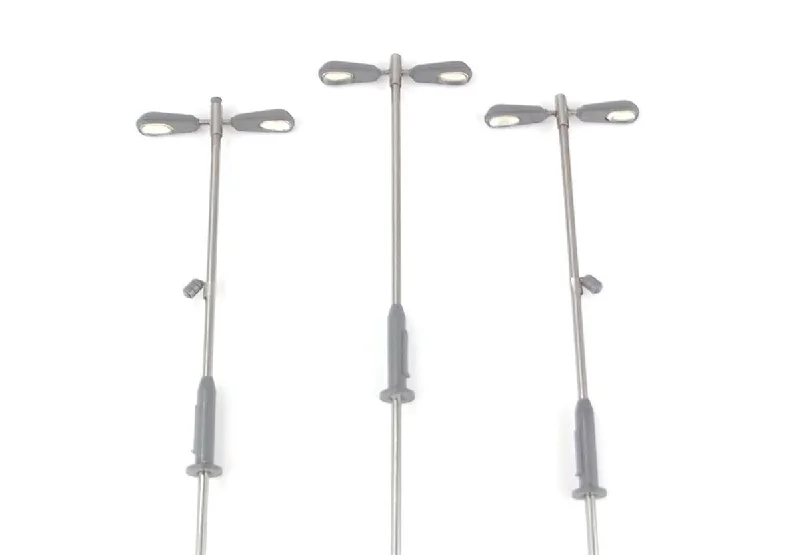 Gaugemaster GM830 OO Gauge Modern Double Head Adjustable Height Lamps (3)