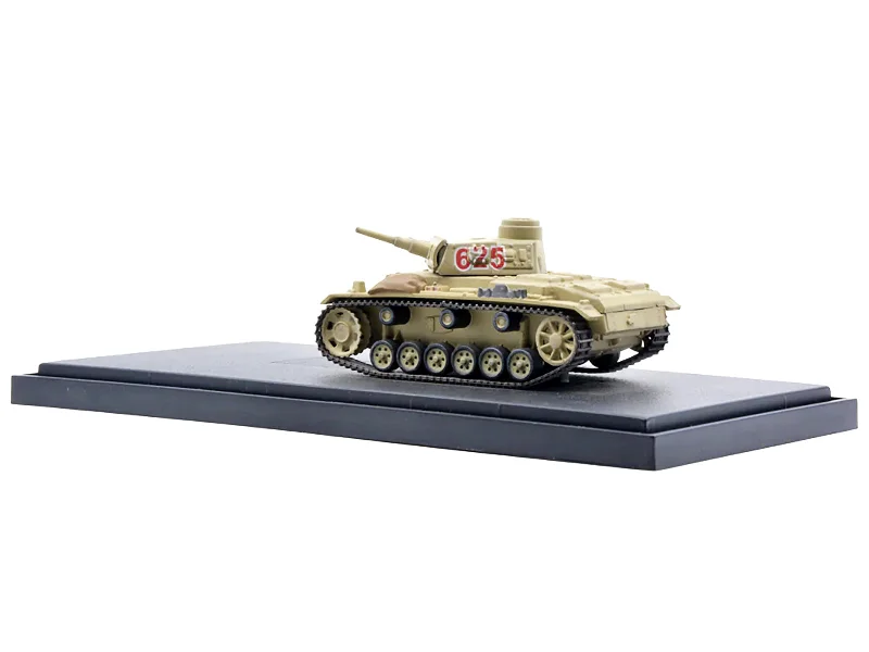 German Sd. Kfz. 141 PzKpfw III Ausf. G Medium Tank - Deutsches Afrika Korps North Africa 1941 1/72 Diecast Model by Panzerkampf German Sd. Kfz. 141 PzKpfw III Ausf. G Medium Tank - Deutsches Afrika Korps North Africa 1941 1/72 Diecast Model by Panzerkampf
