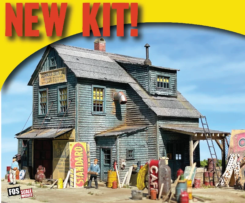 Gorman Sign Co. - HO  Scale Kit