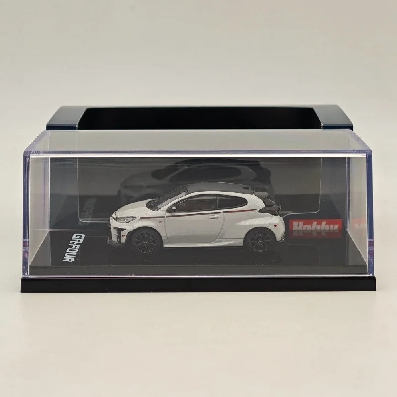 Hobby Japan 1:64 Toyota GR-Four YARIS RZ High performance GR Parts Platinum White Pearl Mica HJ642024GPW Diecast Models Car Collection Hobby Japan 1:64 Toyota GR-Four YARIS RZ High performance GR Parts Platinum White Pearl Mica HJ642024GPW Diecast Models Car Collection