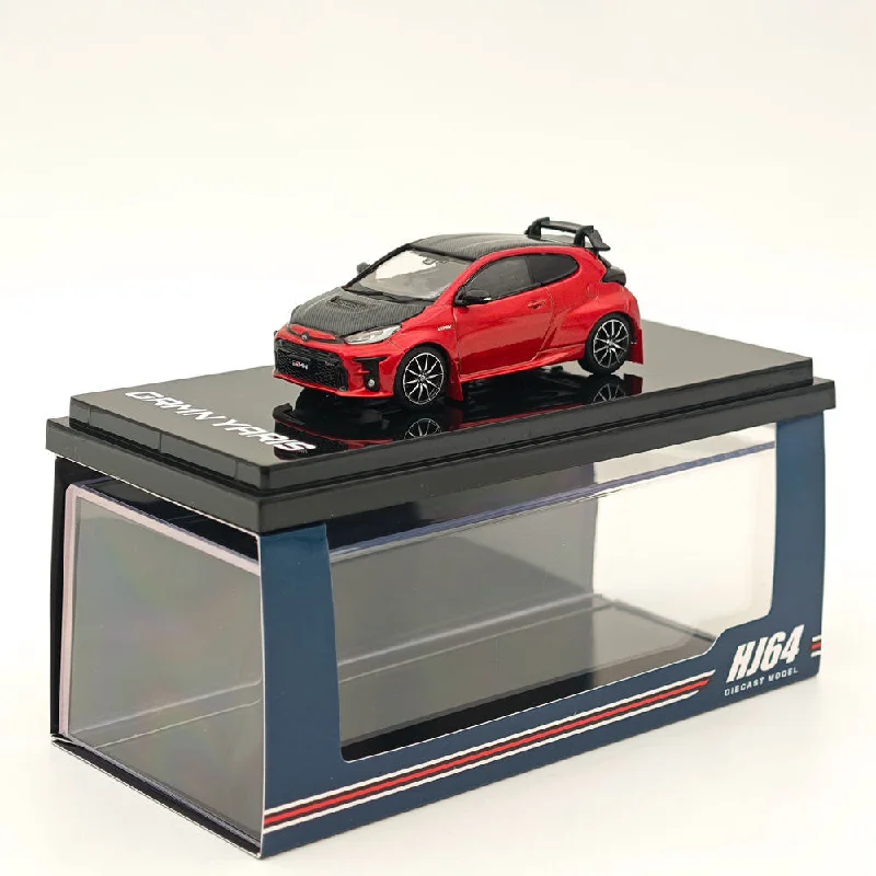 Hobby Japan 1:64 Toyota GRMN YARIS Rally Pacakge with GR PARTS Emotional Red II HJ643024RR Diecast Models Car Collection Hobby Japan 1:64 Toyota GRMN YARIS Rally Pacakge with GR PARTS Emotional Red II HJ643024RR Diecast Models Car Collection