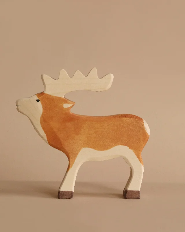 Holztiger Stag