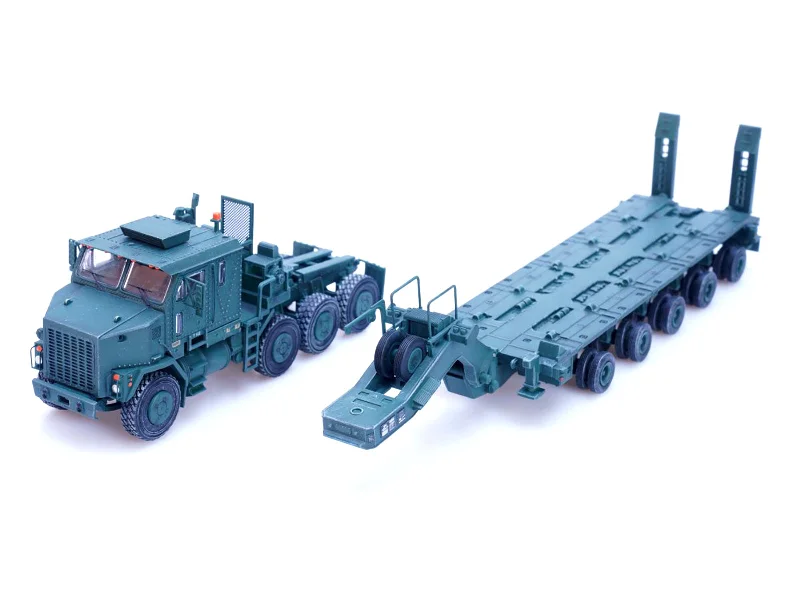 M1070 Heavy Equipment Transporter Army Green "Armor Premium" Series 1/72 Diecast Model by Panzerkampf M1070 Heavy Equipment Transporter Army Green "Armor Premium" Series 1/72 Diecast Model by Panzerkampf