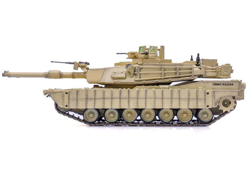M1A1 TUSK (Tank Urban Survival Kit) "1st Tank Battalion 1st Marines Division U.S. Marine Corps" "Armor Premium" Series 1/72 Diecast Model by Panzerkampf M1A1 TUSK (Tank Urban Survival Kit) "1st Tank Battalion 1st Marines Division U.S. Marine Corps" "Armor Premium" Series 1/72 Diecast Model by Panzerkampf