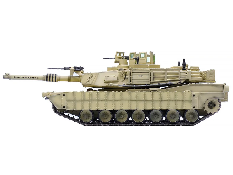 M1A2 TUSK I Battle Tank "Ghetto Blaster II" "U.S. Army 3rd Squadron 3rd Armoured Cavalry Regiment FOB Hammer Iraq" (2011) 1/72 Diecast Model by Panzerkampf M1A2 TUSK I Battle Tank "Ghetto Blaster II" "U.S. Army 3rd Squadron 3rd Armoured Cavalry Regiment FOB Hammer Iraq" (2011) 1/72 Diecast Model by Panzerkampf