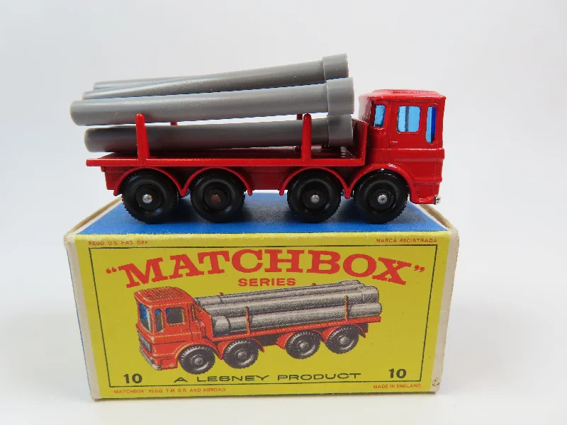 Matchbox No.10 Pipe Truck, Mint/Boxed!
