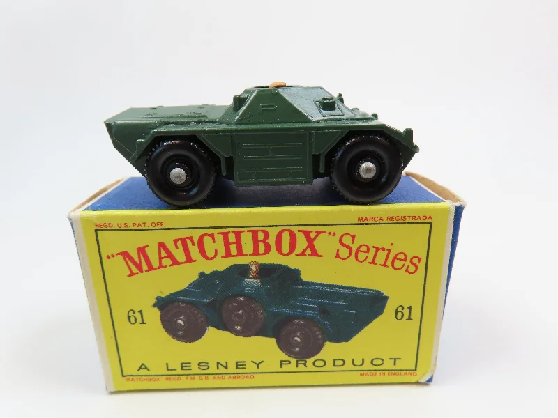 Matchbox No. 61 Army Scout Car, Mint/Boxed!