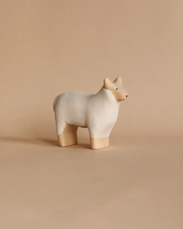 Handmade Wooden Sheep
