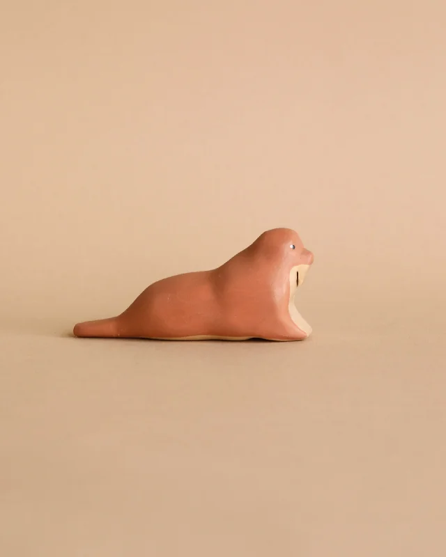 Handmade Wooden Walrus