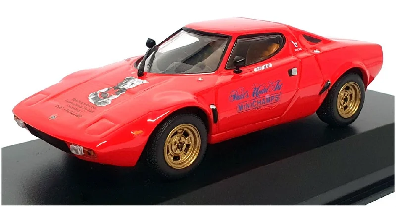 Minichamps 1/43 Scale 430 125022 - 1972-78 Lancia Stratos - Red