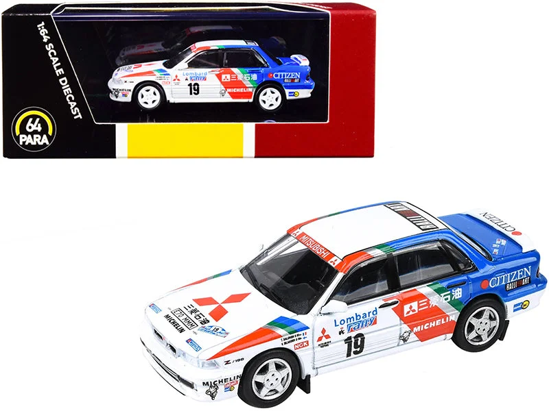 Mitsubishi Galant VR-4 #19 T. Salonen - V. Silander Lombard RAC Rally (1989) 1/64 Diecast Model Car by Paragon Mitsubishi Galant VR-4 #19 T. Salonen - V. Silander Lombard RAC Rally (1989) 1/64 Diecast Model Car by Paragon