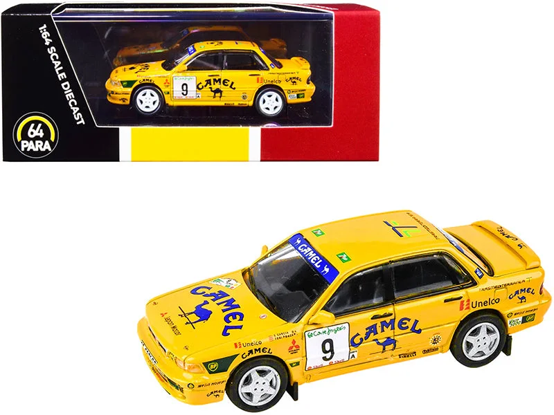 Mitsubishi Galant VR-4 #9 S. Garcia - A. Ponce Rally El Corte Ingles (1995) 1/64 Diecast Model Car by Paragon Mitsubishi Galant VR-4 #9 S. Garcia - A. Ponce Rally El Corte Ingles (1995) 1/64 Diecast Model Car by Paragon