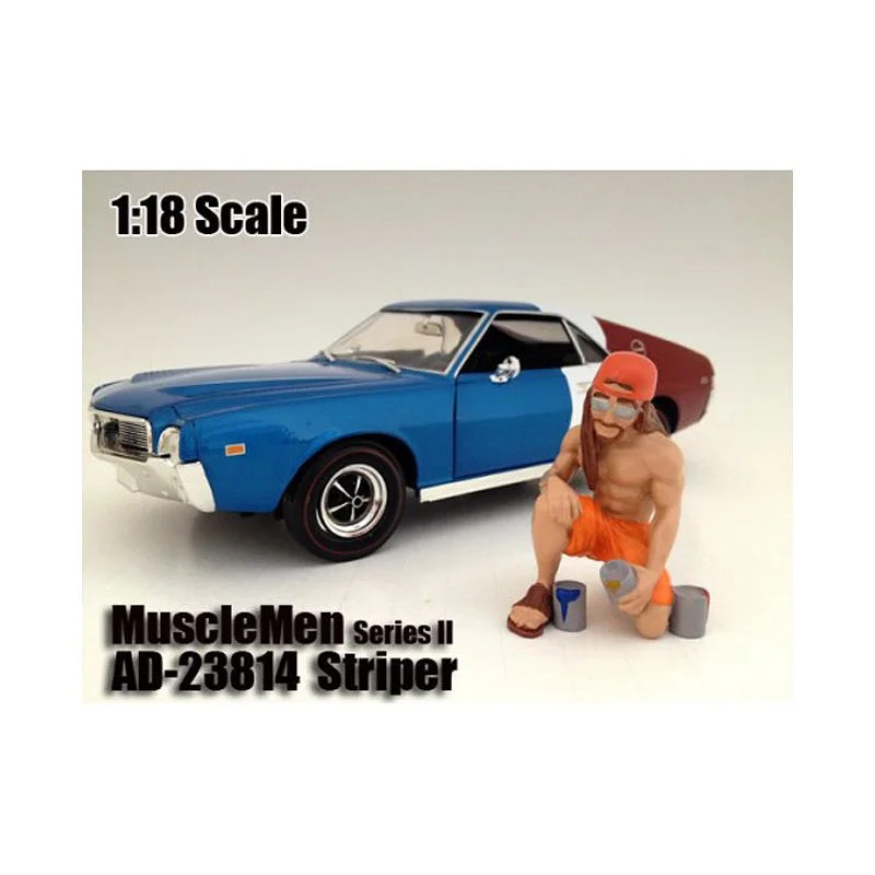 Musclemen "Striper" Figure For 1:18 Scale Models by American Diorama