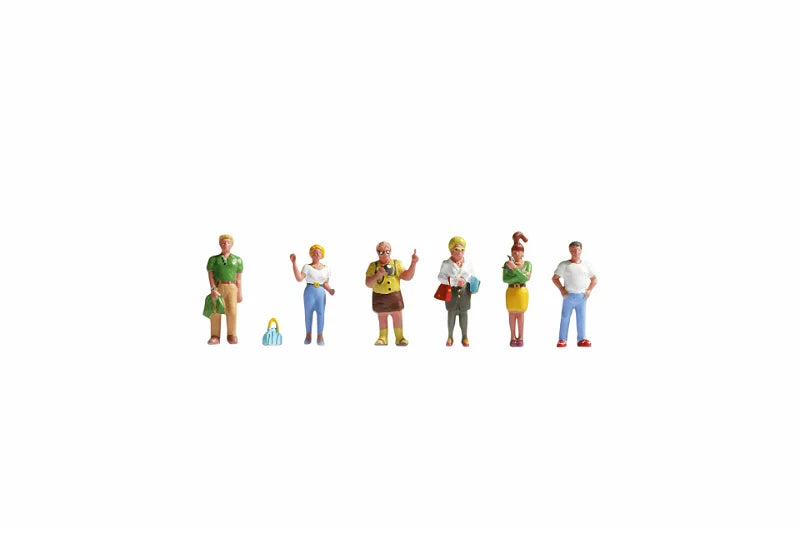 Noch 15480 HO/OO Gauge Pedestrians (6) Figure Set