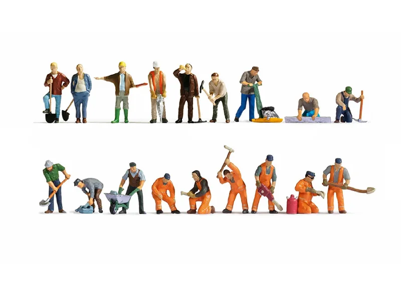 Noch 16111 HO/OO Gauge At Work XL Figure Set