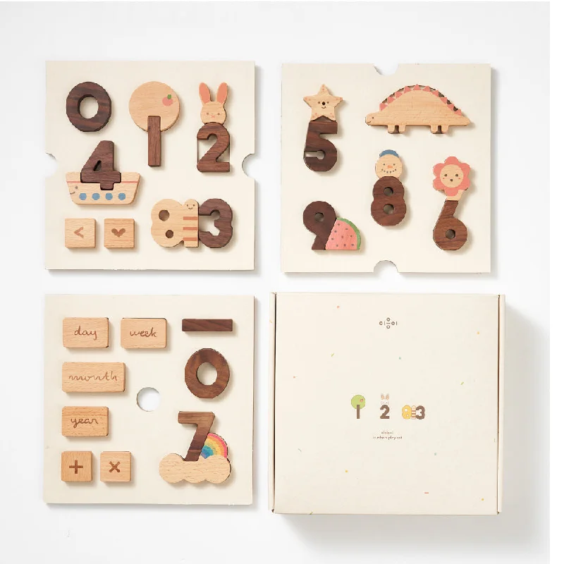 OIOIOOI Numbers Play Block Set
