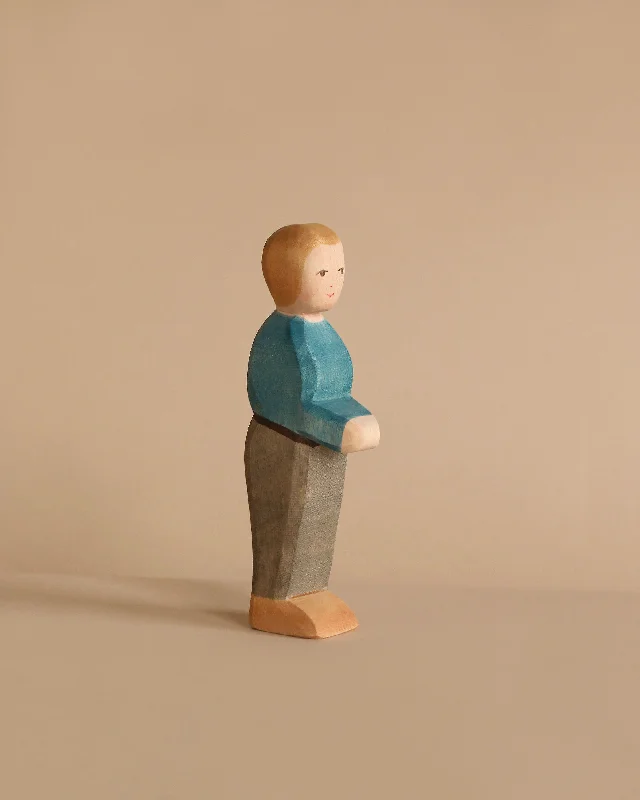 Ostheimer Father, Blue Sweater