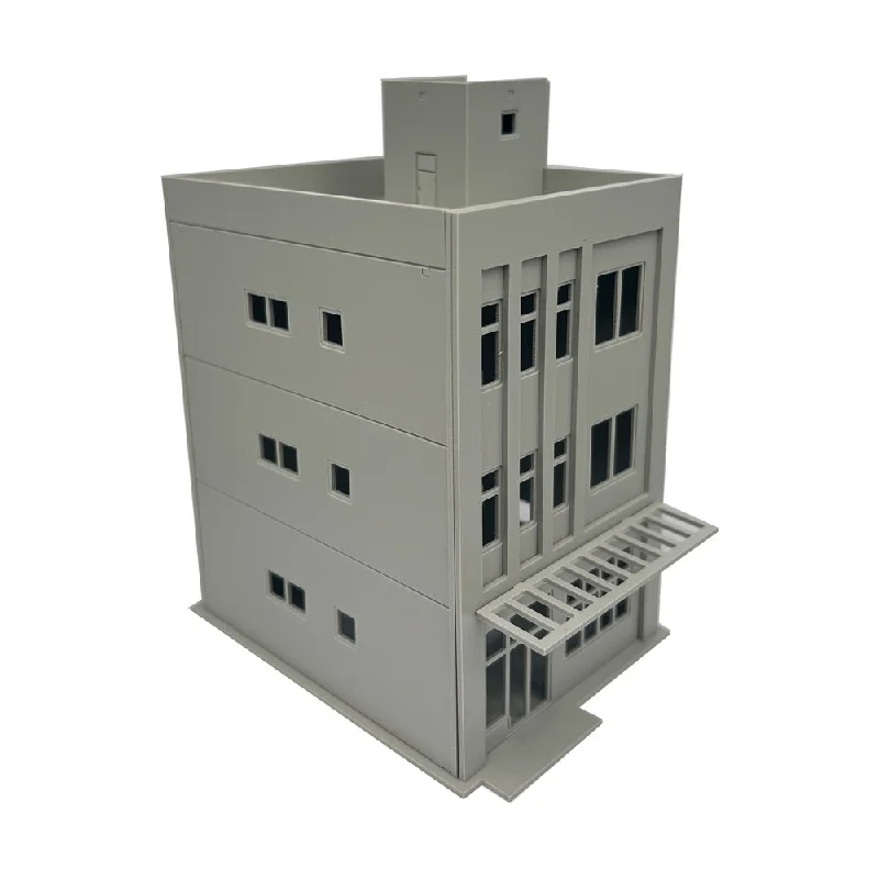 Outland Models Railway Scenery 3-Story Small City Office 1:64 S Scale