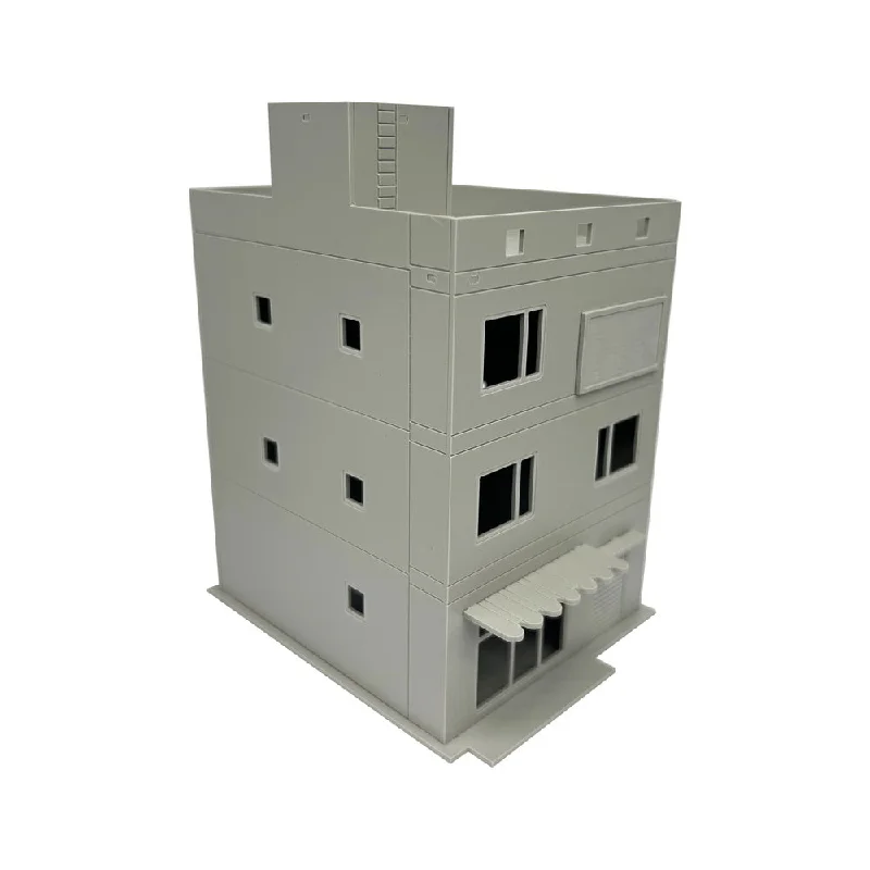 Outland Models Railway Scenery 3-Story Small City Shop  N Scale