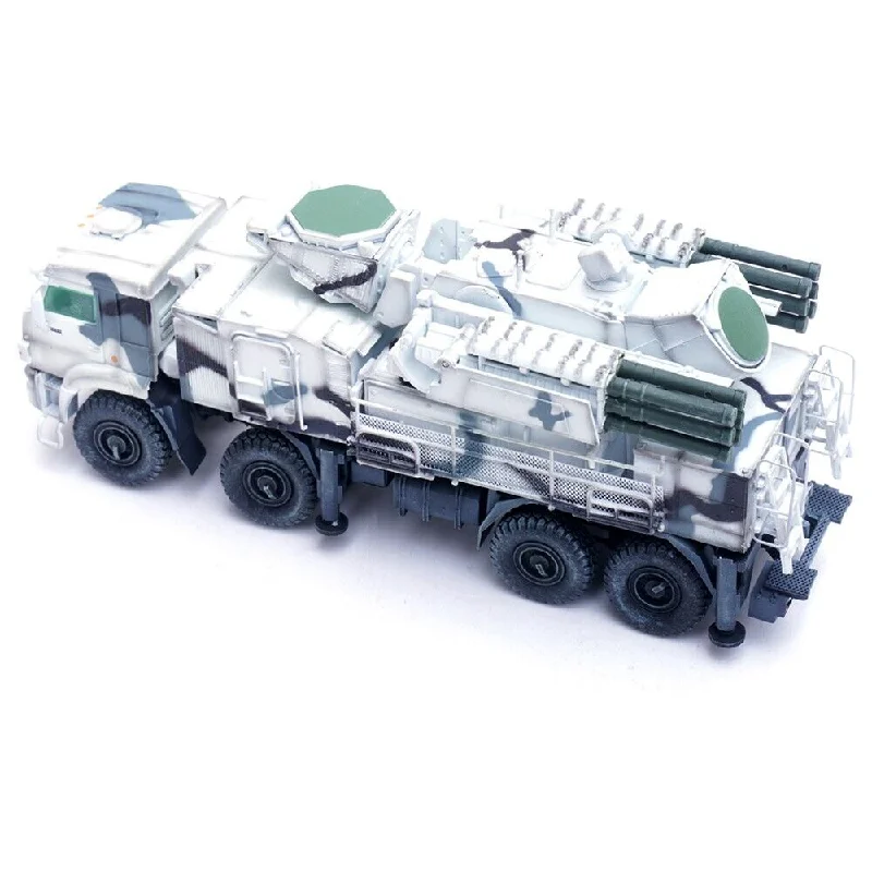 Pantsir S1 96K6 Self-Propelled Air Defense Weapon System Winter Camouflage "Russia's Arctic Forces" "Armor Premium" Series 1/72 Diecast Model by Panzerkampf Pantsir S1 96K6 Self-Propelled Air Defense Weapon System Winter Camouflage "Russia's Arctic Forces" "Armor Premium" Series 1/72 Diecast Model by Panzerkampf