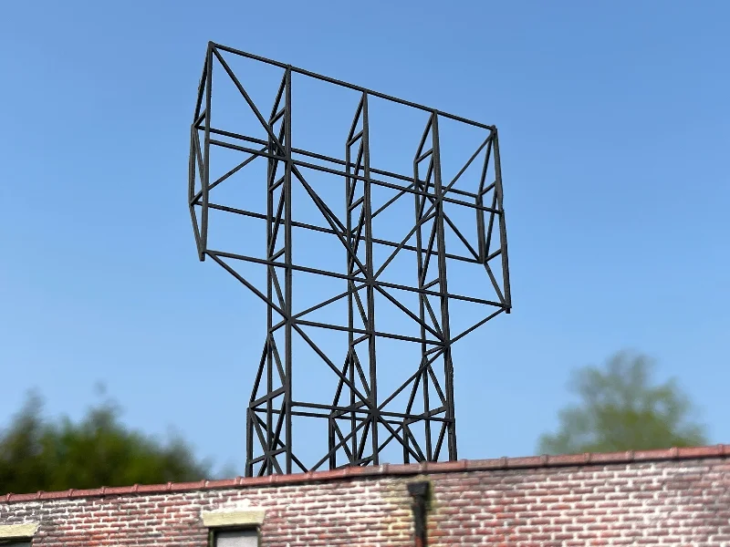 ROOFTOP BILLBOARD FRAME  C - HO Scale Kit