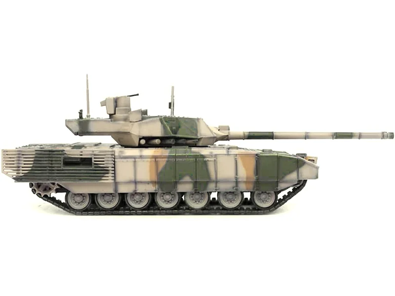 Russian T14 Armata MBT (Main Battle Tank) Multi-Camouflage "Armor Premium" Series 1/72 Diecast Model by Panzerkampf Russian T14 Armata MBT (Main Battle Tank) Multi-Camouflage "Armor Premium" Series 1/72 Diecast Model by Panzerkampf