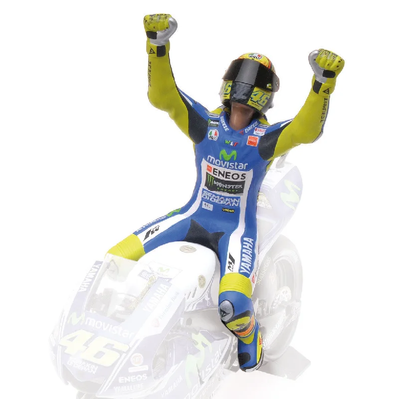 VALENTINO ROSSI 1/12 FIGURE YAMAHA MOTOGP WINNER AUSTRALIAN GP 2014 NEW