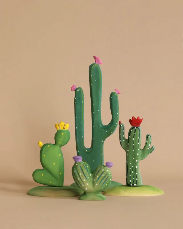 Bumbu Wooden Cacti Set